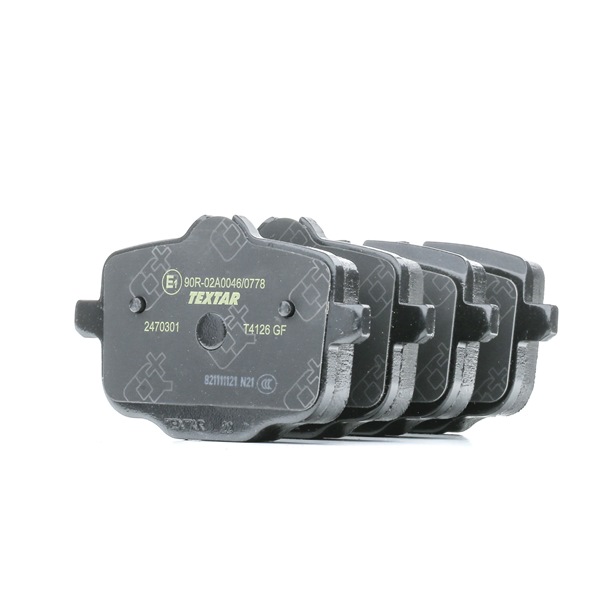 originale BMW X3 TEXTAR Bremsebelegg 2470301