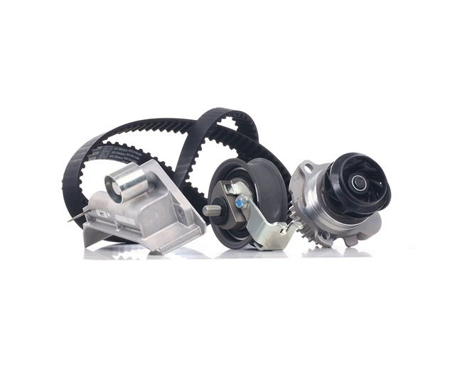 FEBI BILSTEIN 45128 Vandens siurblio ir paskirstymo diržo komplektas SKODA Octavia I Combi (1U5) 1.8 T 4x4 benzinas 150 AG 2006