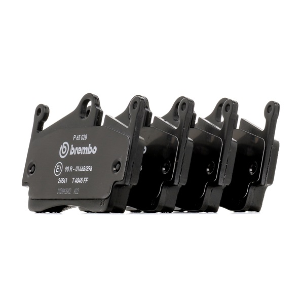 Plaquettes de frein BREMBO P 65 028 appropriées pour PORSCHE pas cher