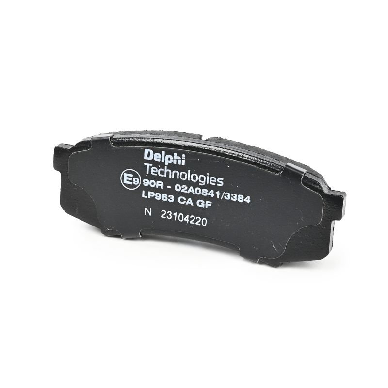 DELPHI LP963 Pastillas TOYOTA Land Cruiser Todo terreno, abierta (FJ40) traseras y delanteras
