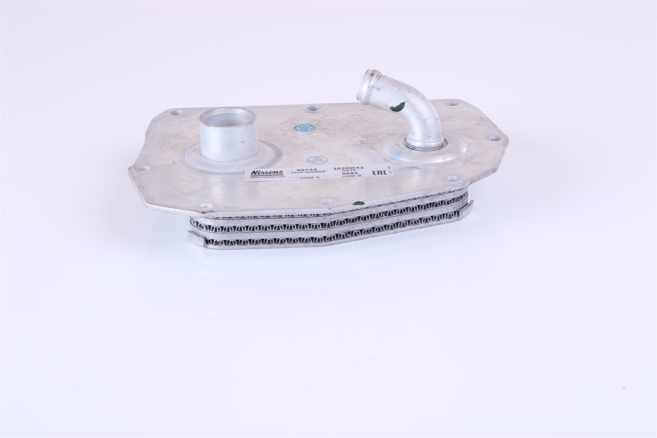 NISSENS 90734 Enfriador de aceite SSANGYONG KORANDO (KJ) 3.2 Gasolina 209 cv 1999 precio