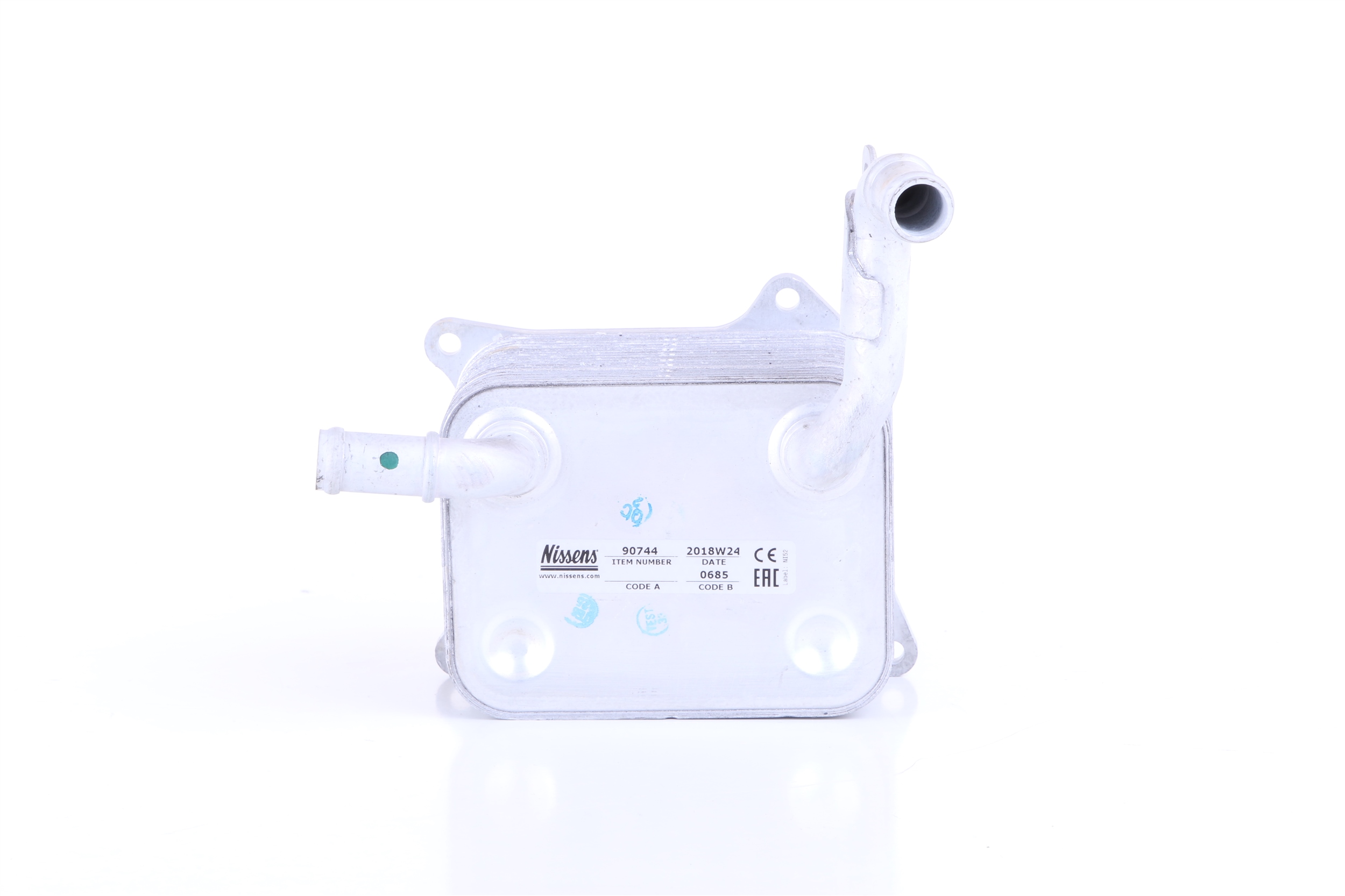 NISSENS Enfriador de aceite 90744