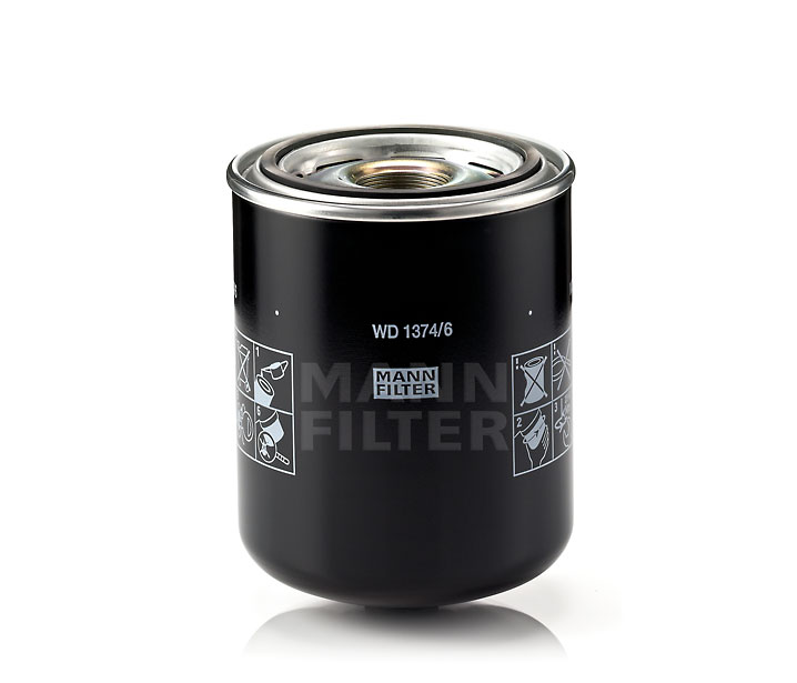 Filter, Arbeitshydraulik MANN-FILTER WD 1374/6 passend für VW, AUDI, BMW, MERCEDES-BENZ, FORD zum günstigen Preis