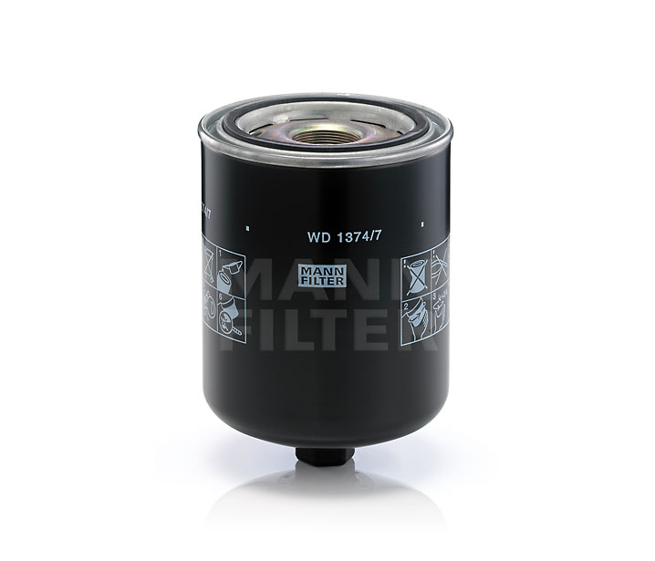 Filtro de óleo MANN-FILTER WD 1374/7 adequados para RENAULT, BMW, VW, MERCEDES-BENZ, PEUGEOT barato