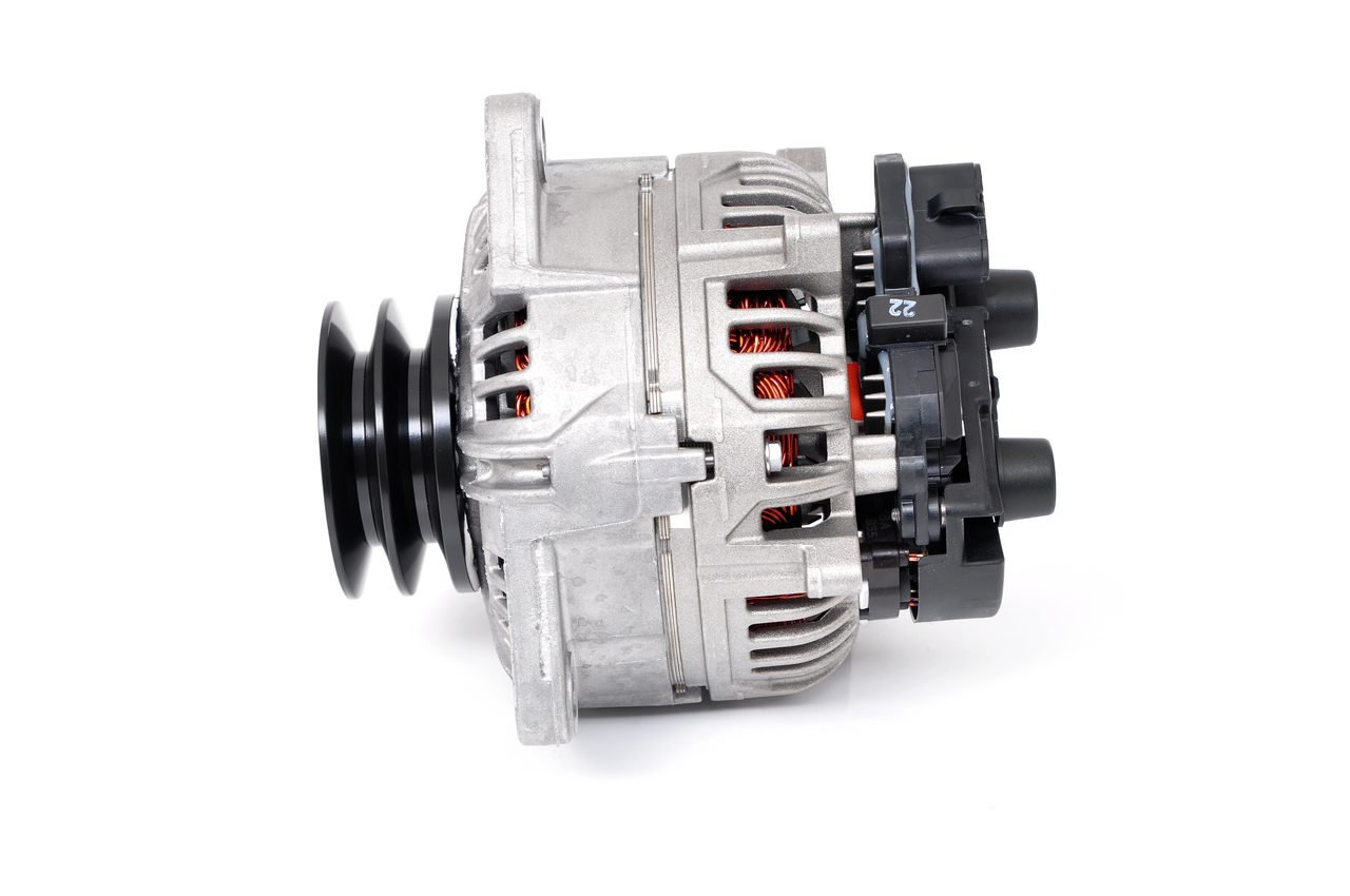 Генератор BOSCH 0 124 655 415 совместимо с BMW, AUDI, VW, VOLVO, MERCEDES-BENZ дешево