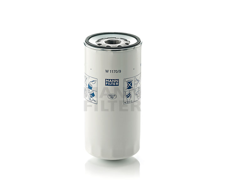 MANN-FILTER Oliefilter W 1170/9