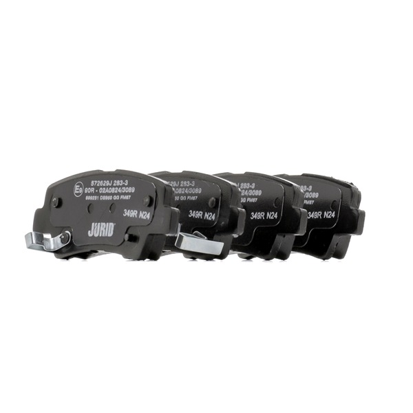 S583021WA35 OE JURID Brake pad set 572629J