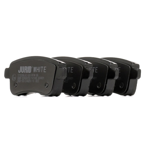 573286JC JURID Pastillas de freno RENAULT CAPTUR