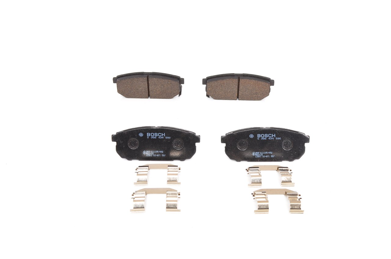 BOSCH Brake pad set 0 986 494 590