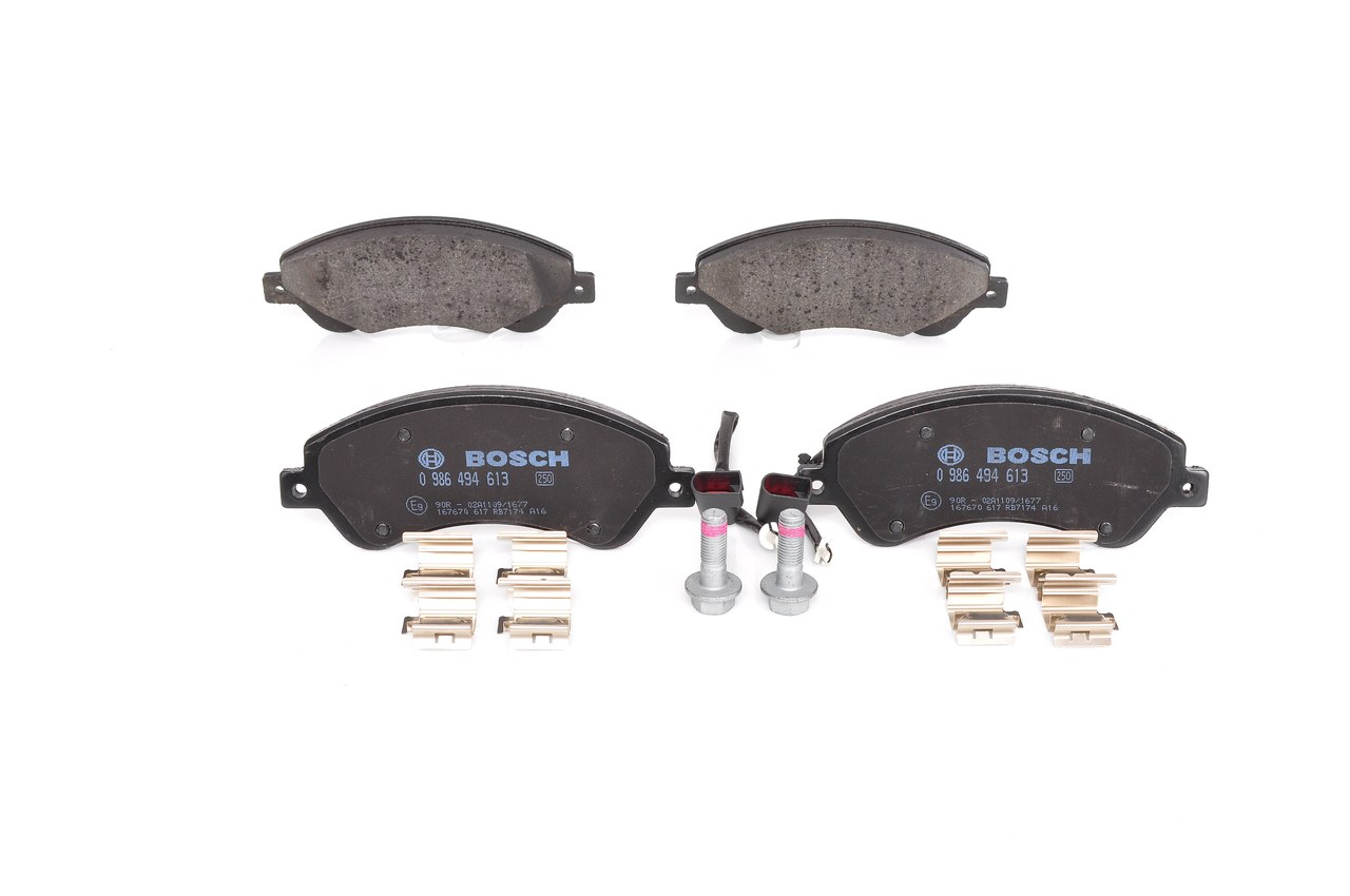 Bremsbeläge BOSCH 0 986 494 613 passend für FORD zum günstigen Preis
