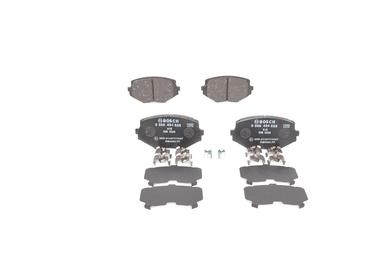 BOSCH 0986494655 Plaquette de frein Mazda MX-5 2004