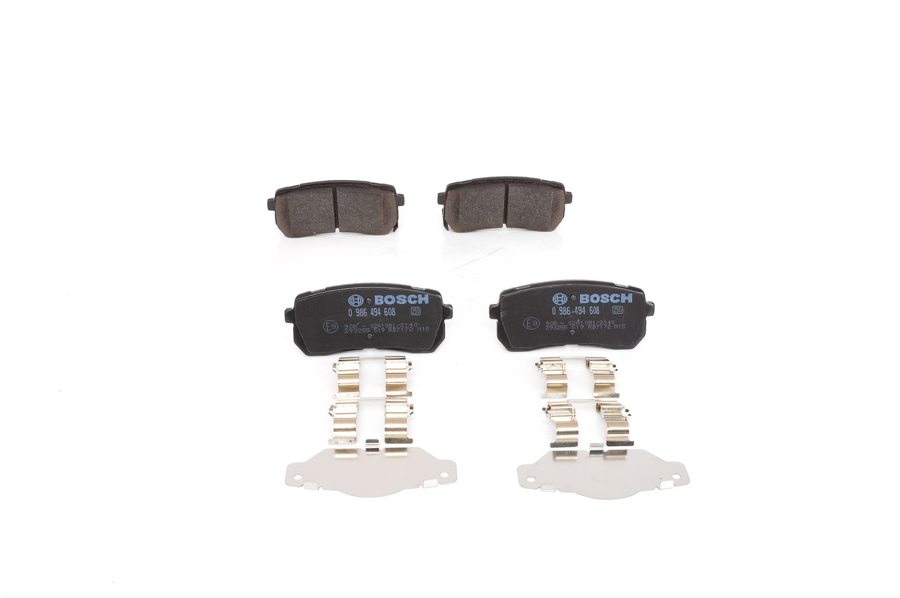 BOSCH Plaquettes de frein 0 986 494 608