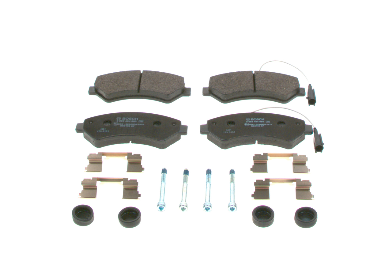 BOSCH Bremseklosser 0 986 494 580