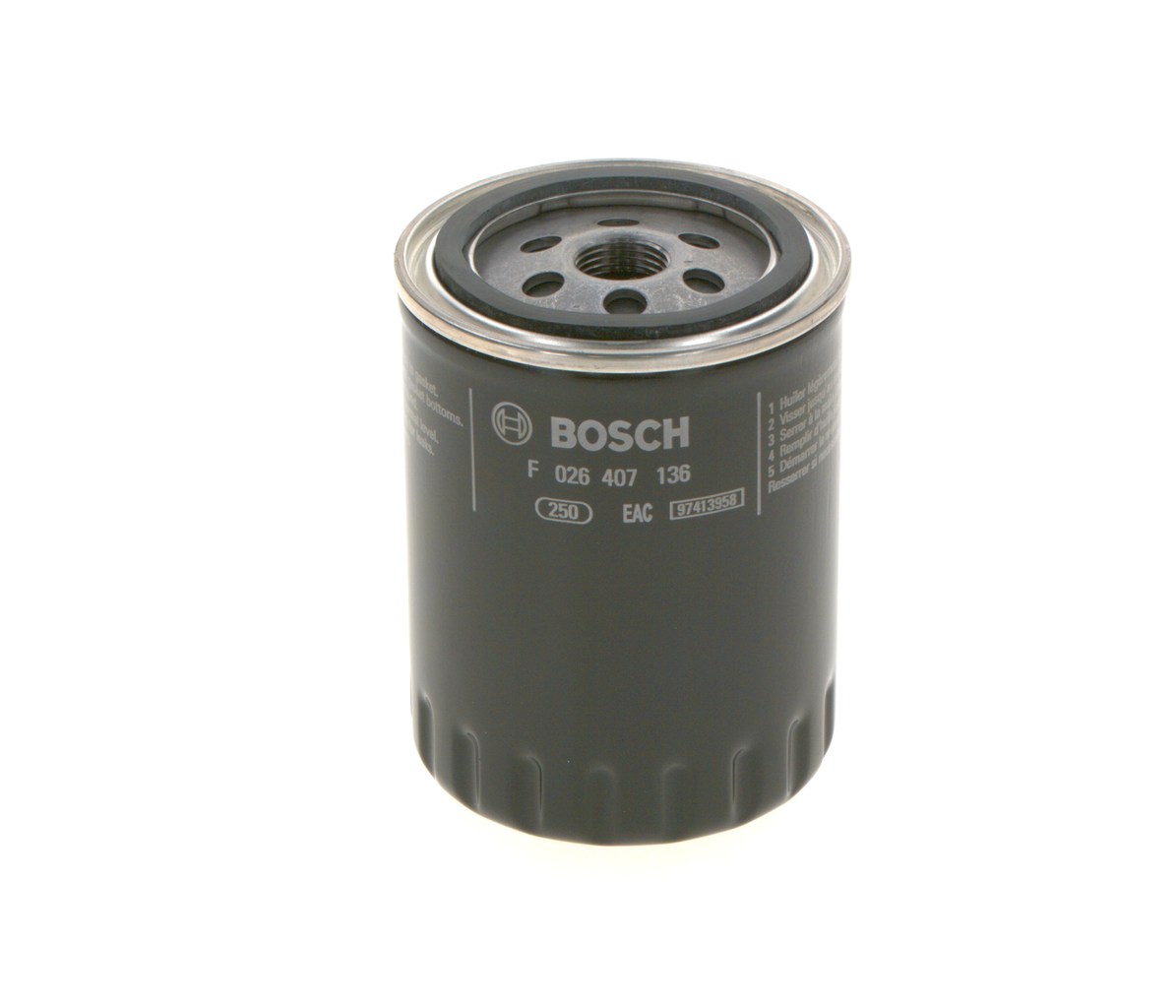 69115561 OE BOSCH Масляный фильтр F 026 407 136