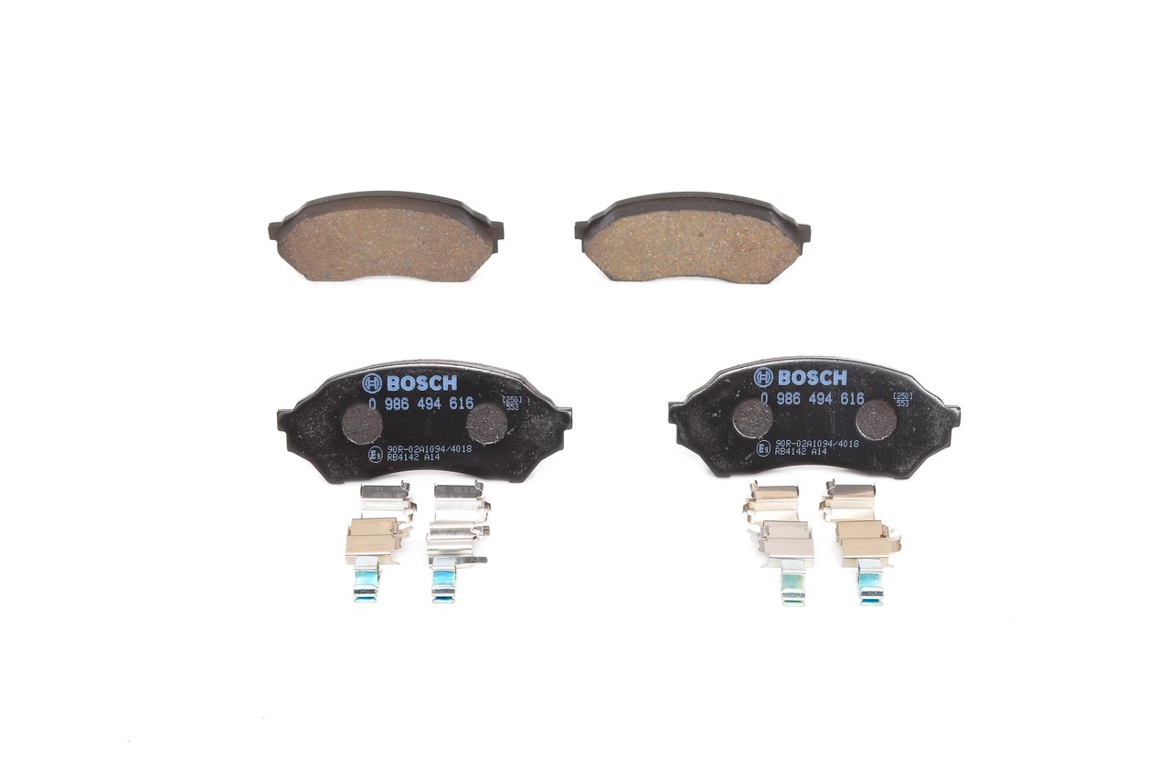 BOSCH Kit pastiglie freni 0 986 494 616