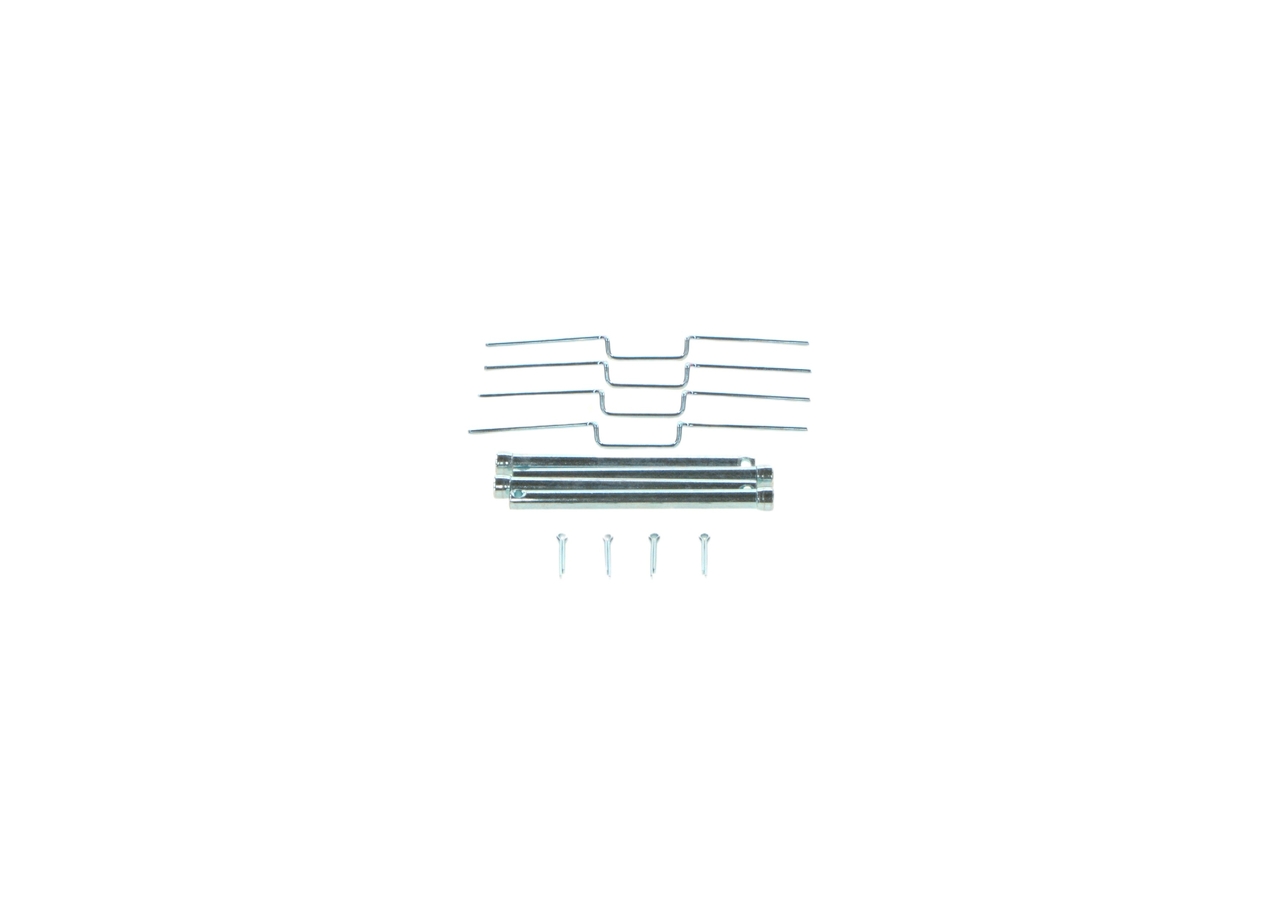 Kit d'accessoires, plaquette de frein à disque BOSCH 1 987 474 614 appropriées pour LAND ROVER pas cher