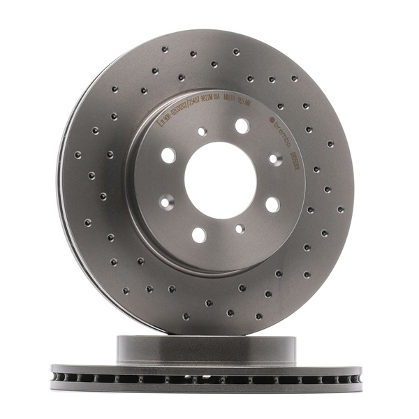 BREMBO 09.5509.1X Bremseanlegg Honda CRX