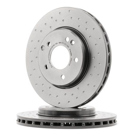 BREMBO 09.8411.1X prix Disque de frein MERCEDES-BENZ CLC