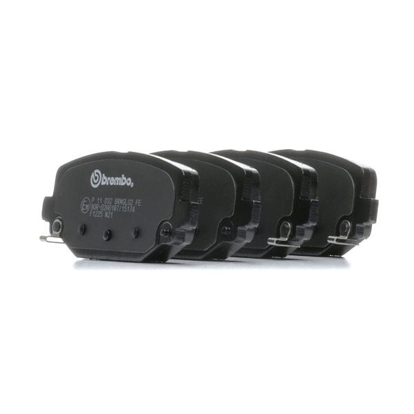 BREMBO P11032 Stabdžiu kaladėlės Chrysler GRAND VOYAGER 2009