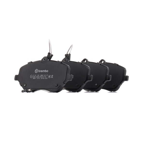 BREMBO P 61 119 Komplet zavornih oblog, ploscne (kolutne) zavore CITROЁN C6