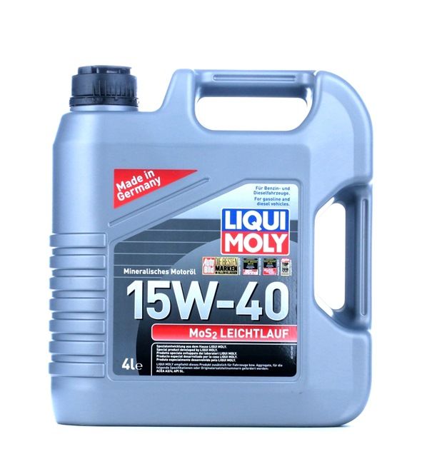 Moottoriöljy LIQUI MOLY МoS2, Low-Friction 2631 sopivat VW, BMW, TOYOTA, VOLVO, FORD halvalla