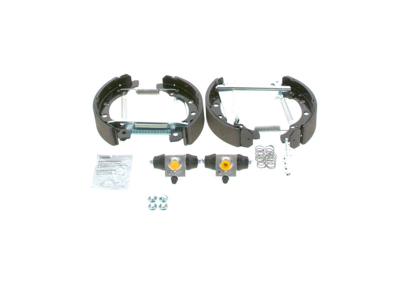 BOSCH 0 204 114 682 Bremsensatz, Trommelbremse SKODA Fabia 1 Combi (6Y5) 1.4 TDI Diesel 75 PS 2006