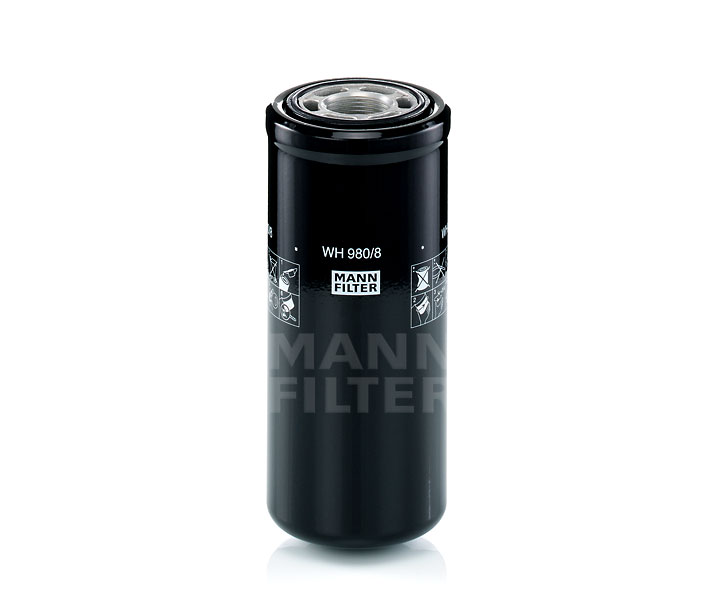 Suodatin, työhydrauliikka MANN-FILTER WH 980/8 sopivat MERCEDES-BENZ, VW, BMW, TOYOTA, VOLVO halvalla