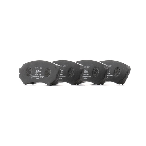 04466YZZC4 OE VALEO Brake pad set 301865