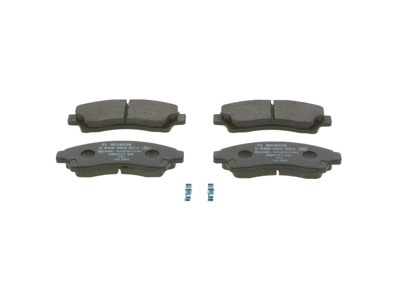 BOSCH UGY13328Z Jarrupalat, levyjarru 0 986 494 503