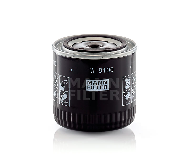 Alyvos filtras MANN-FILTER W 9100 tinka BMW, AUDI, VOLKSWAGEN, MERCEDES-BENZ, VOLVO pigu
