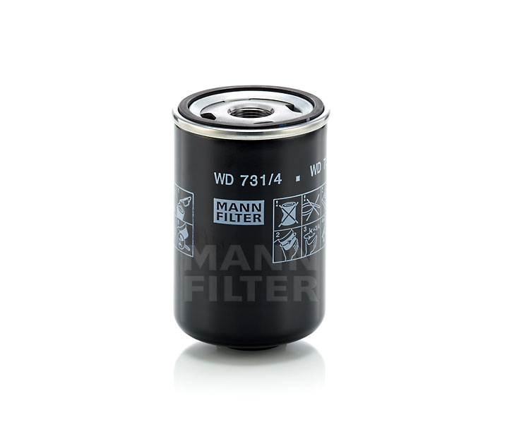 Alyvos filtras MANN-FILTER WD 731/4 tinka BMW, AUDI, VOLKSWAGEN, MERCEDES-BENZ, VOLVO pigu