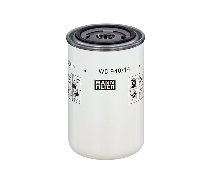 Filtre à huile MANN-FILTER WD 940/14 appropriées pour RENAULT, PEUGEOT, VOLKSWAGEN, CITROЁN, BMW pas cher