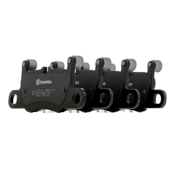 BREMBO P 65 031 Bremsedeler Porsche TAYCAN