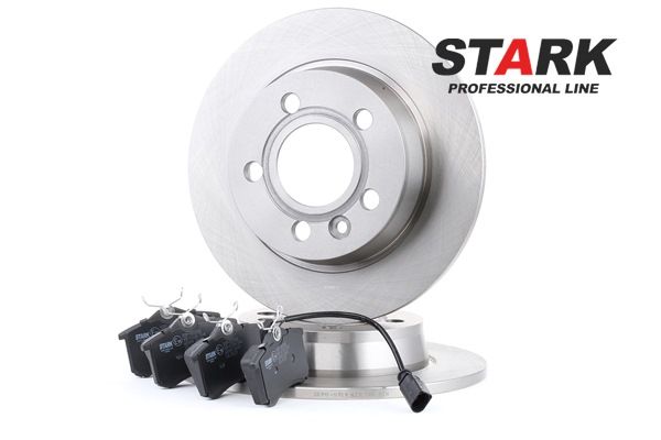 STARK SKBK-1090037 Stabdžių diskai ir kaladėlės VW Sharan 7M 2.0 LPG benzinas / suskystintos dujos (LPG) 115 AG 2009