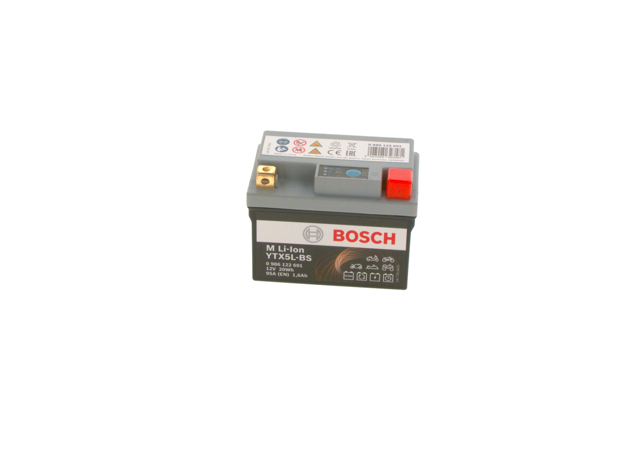 Batterie BOSCH 0 986 122 601 appropriées pour RENAULT, PEUGEOT, VOLKSWAGEN, CITROЁN, BMW pas cher
