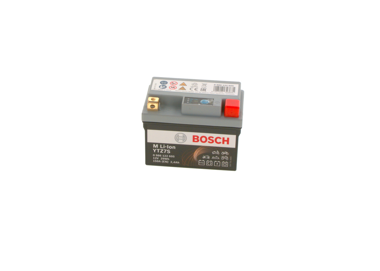 Accu BOSCH 0 986 122 605 geschikt voor VOLKSWAGEN, BMW, MERCEDES-BENZ, OPEL, FORD goedkope