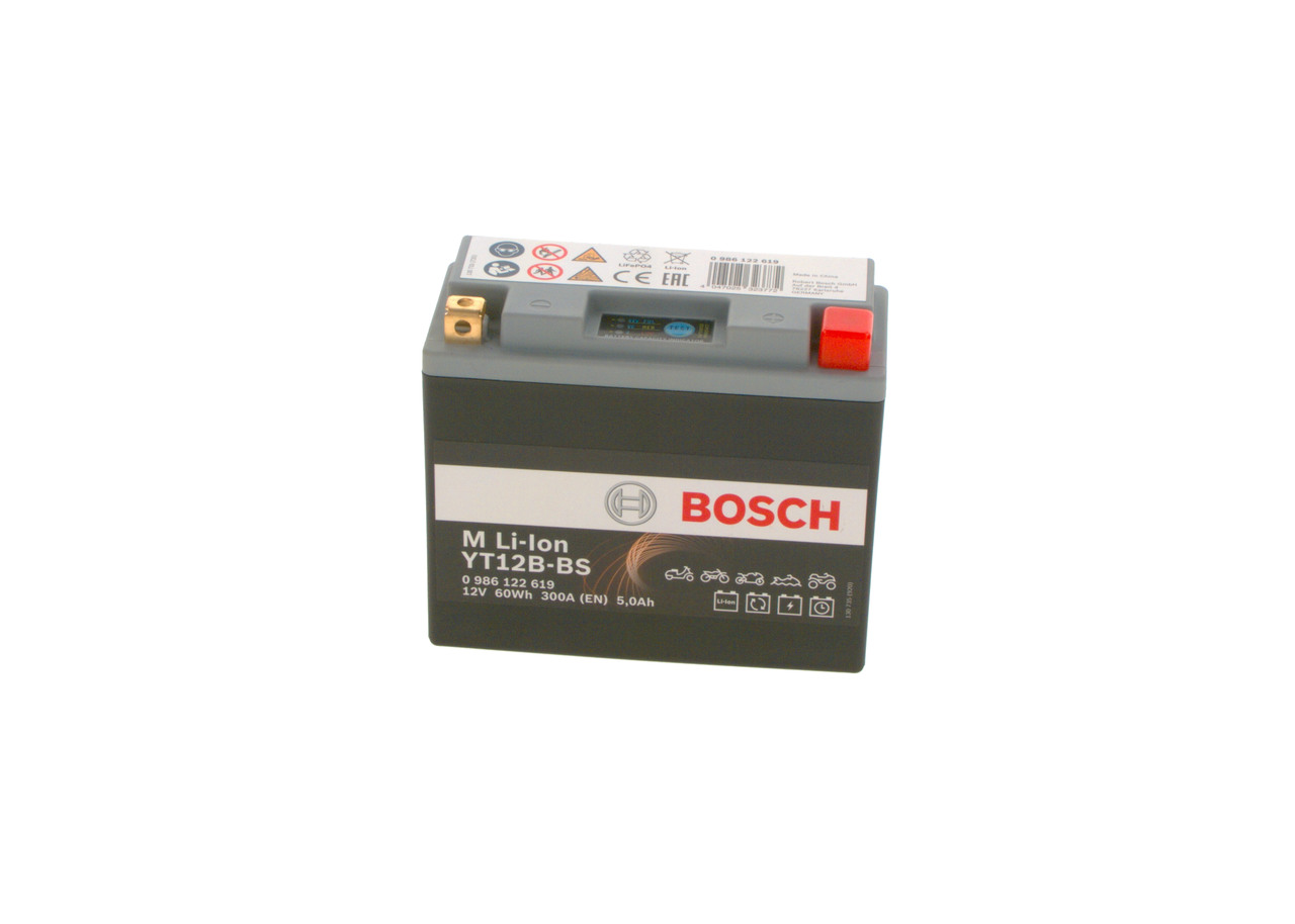 Accu BOSCH 0 986 122 619 geschikt voor VOLKSWAGEN, BMW, MERCEDES-BENZ, OPEL, FORD goedkope