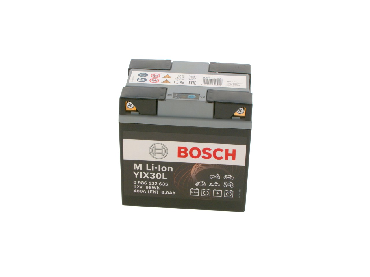 Accu BOSCH 0 986 122 635 geschikt voor VOLKSWAGEN, BMW, MERCEDES-BENZ, OPEL, FORD goedkope