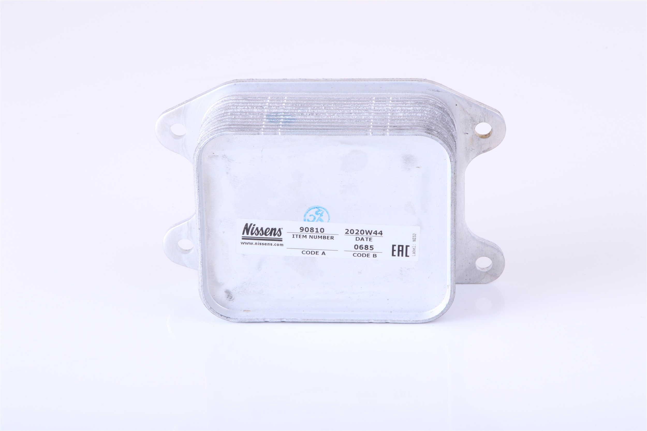 NISSENS 90810 Oljekylare Seat Ibiza 6j Kombi 1.0 Bensin 75 hk 2016 pris