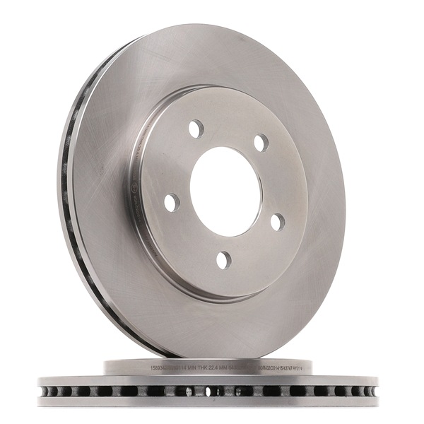 RIDEX 82B0127 Discos DODGE Caravan III MPV (NS) 3.3 i Gasolina 158 cv 2000 preço