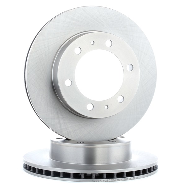 Jarrulevy RIDEX 82B0734 sopivat TOYOTA halvalla