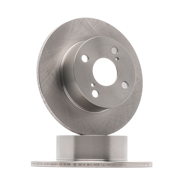 RIDEX 82B0505 Disco de freno TOYOTA Corolla VIII Familiar (E110) 1.6 Aut. Gasolina 107 cv 1999 precio
