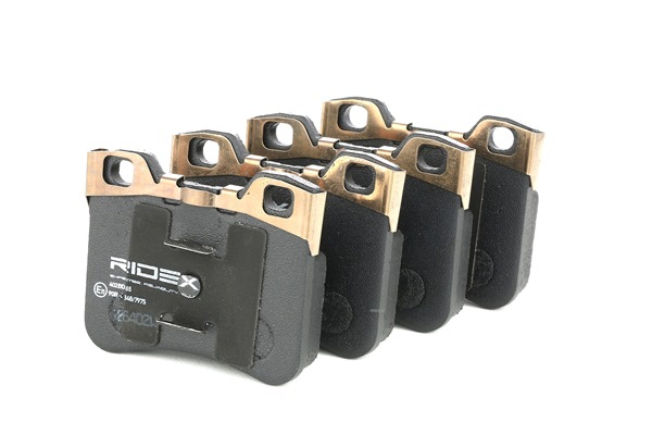 RIDEX 402B0765 Brake pads PEUGEOT 106 II Hatchback (1A_, 1C_) 1.4 i Petrol 75 hp 1998 price