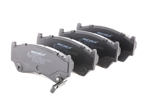 1N043328Z OE RIDEX Bremsbeläge 402B0729