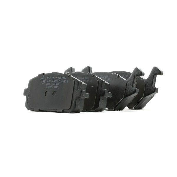 0446510160 OE RIDEX Bremsbeläge 402B0790