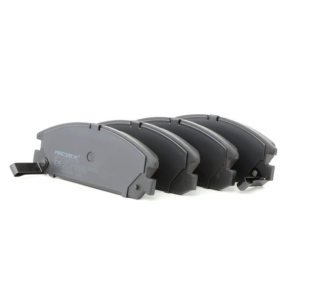 RIDEX 402B0789 Bremseklods HONDA Integra II Sedan (DB6, DB7, DB8, DB9) 1.6 (DB6) Benzin 120 HK 1997 pris