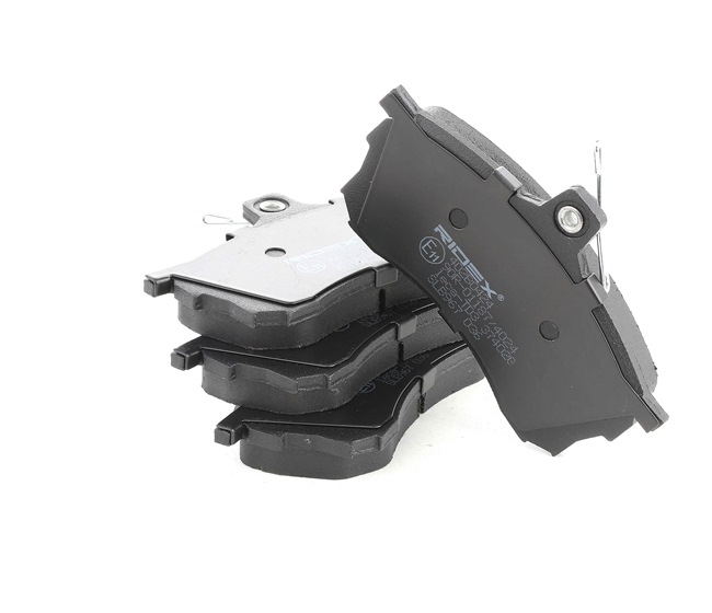 MZ690333 OE RIDEX Комплект тормозных колодок, дисковый тормоз 402B0424