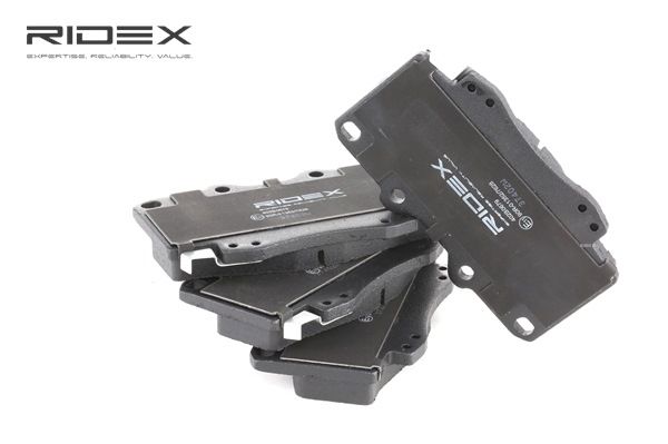 RIDEX 402B0679 Тормозные колодки дисковые TOYOTA Hilux VII Pickup (AN10, AN20) 2.7 4WD (TGN26) бензин 160 л.с. 2014