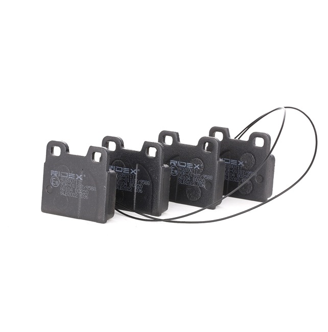 RIDEX 402B0717 Disc pads Alfa Romeo GTV 116 2.0 Petrol 128 hp 1985 price