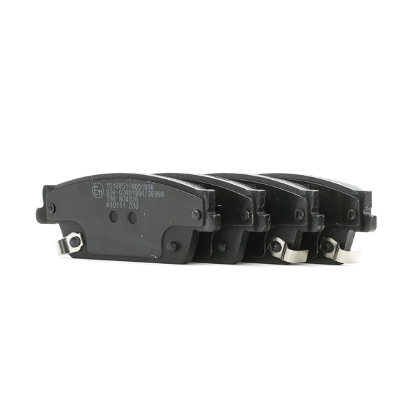 89047758 OE RIDEX Комплект тормозных колодок, дисковый тормоз 402B0921